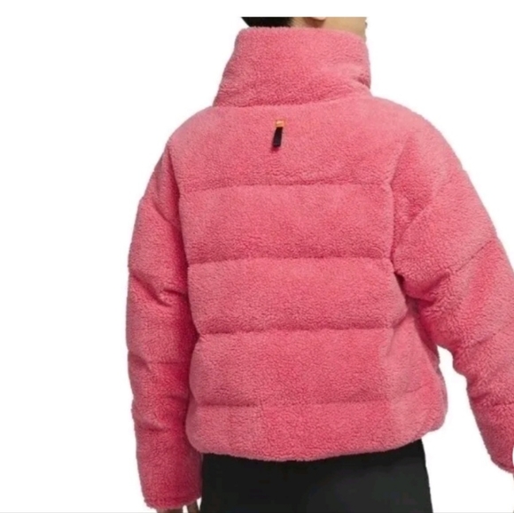 Nike Sherpa Puffer Jacket Women's Size 1X.  DM9260-622 Therma Fit Down Fill - Picture 2 of 6